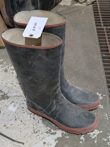 Steel Shank Rubber Over Boots, Size 13 - Heavy Duty WorkConcreteMud Boots