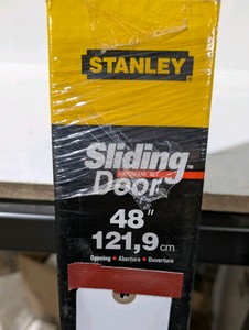 Stanley Sliding Door Hardware Lot  48 & 60 Steel Track Sets  ClosetBypass Door Hardware  NEW