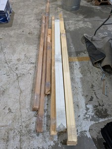 Large Lot of Interior & Exterior Trim  Prefinished CaseBase, Decorative Trim & Primed Exterior DoorWindow Trim