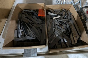 Large Lot Machinist Lathe Tool Bits  HSS Cutting Tools  Assorted Sizes  Shop Stock