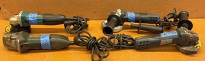 (4) GRINDERS, corded Bosch, Metabo, Makita