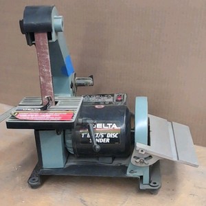 DELTA Benchtop sander, 1-inch belt5-inch disc