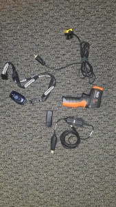 KLEIN Tools infrared thermometer, Symbol laser, Banner sensor, usb adapter