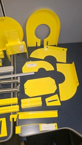 MACHINE guarding and safety enclosure parts