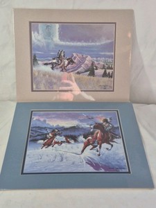 Framed Print  Daniel Long Soldier The Messenger Oglala Lakota