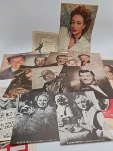 Vintage Hollywood Star Advertising