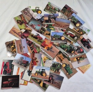 Collection of John Deere Tractor Trading Cards