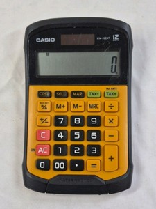 Vintage Casio WM-320MT Solar Calculator  12-Digit TaxMargin Model
