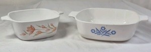 Vintage Corning Ware Casserole Dishes