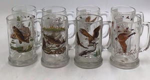Vintage Schmidt Beer Collector Series Steins  Wildlife Scenes