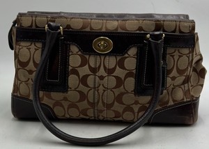Coach Signature Canvas Handbag