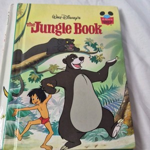 Vintage Disney The Jungle Book Storybook