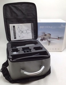 D12 Drone with Carrying Case and Accessories