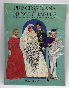 Princess Diana and Prince Charles Fashion Paper Dolls  Tom Tierney Dover