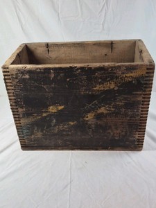 Vintage Winchester Wooden Ammo Crate  Cal .50 Armor Piercing
