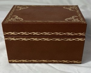 Vintage Florentine A-Z Filing Guides Box