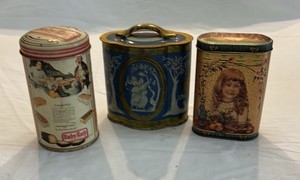 Vintage Decorative Candy Tins