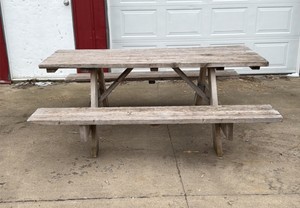 Wooden Picnic Table