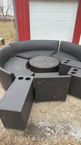 Patio Sectional Set