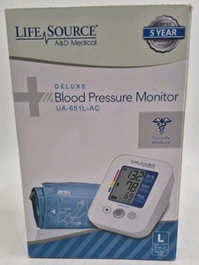 LifeSource Deluxe Blood Pressure Monitor UA-651L-AC