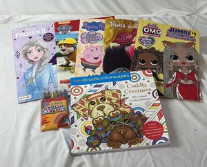 Childrens Coloring Books and Activity Set