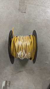 Efector Flat Cable 2 Conductor EPDM-YE-AC4000 Partial Spool