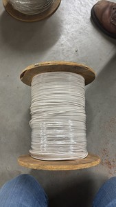 Coleman Cable E22337 16 AWG White Partial Spool