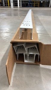 6 pieces Panduit NE2x2WH6 White 2 x 2 x 6 Wire Duct