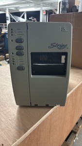 Zebra S400 Stripe Printer with Transfer Rolls and Labels