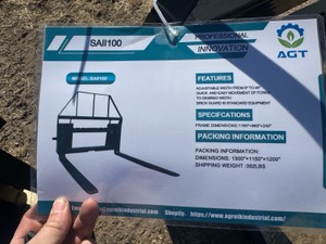 Skid Steer Forks Mower King 2026 Unused SA.