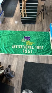 1951 the friendly track invitational trot horse blanket