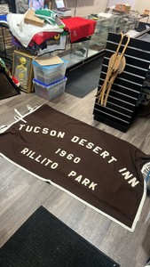 1960 rillito park Tucson desert inn horse blanket