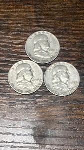 1951-1952 Benjamin Franklin halfs