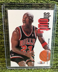 1998-99 SkyBox NBA Hoops Michael Jordan #13SO Shoutouts Insert Chicago Bulls