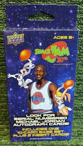 2026 30Th Anniversary Space Jam Hanger Box - Look for Michael Jordan Auto