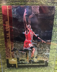 1999 Upper Deck MJ6 June 14 1998 Jordan Provides Winning Touch Gatorade