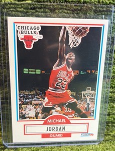 Michael Jordan- 1990-91 Fleer Air Jordan #26 Chicago Bulls