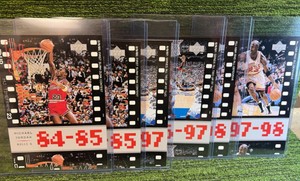 1998-99 Upper Deck MJ Timeframe Michael Jordan LOT OF 6