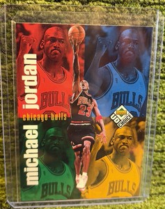 1998-99 Upper Deck UD Choice - Michael Jordan - Checklist #199 - Chicago Bulls