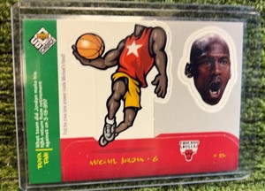 1998-99 Upper Deck UD Choice - Mini Bobbing Heads Michael Jordan #30