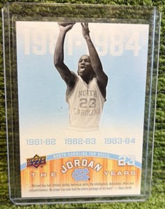 Michael Jordan 2010-11 North Carolina The Jordan Years Upper Deck #177 1981
