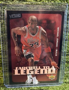 2003 Upper Deck Victory Michael Jordan Farewell To a Legend Chicago Bulls