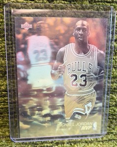 1991 Upper Deck Award Winner Michael Jordan Hologram Chicago Bulls