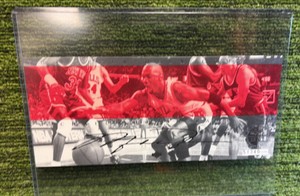MICHAEL JORDAN 1994 Upper Deck RARE AIR Silver Signature Jumbo Topper 55,000 SP