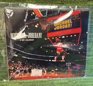 1991 Chicago Bulls Michael Jordan Collectible Calendar