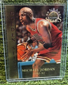 1996-97 NBA Topps Stars MICHAEL JORDAN Golden Season #74 Chicago Bulls