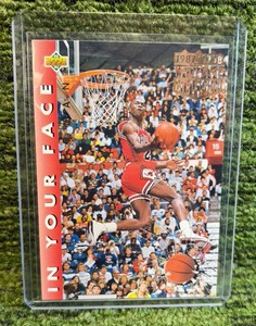 1992-93 Upper Deck Michael Jordan In Your Face #453  Chicago Bulls