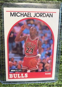 1989 NBA Hoops #200 MICHAEL JORDAN - Chicago Bulls