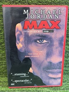 MICHAEL JORDAN TO THE MAX DVD Basketball Chicago Bulls 2000 Documentary NBA Red