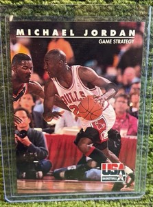 1992-93 Michael Jordan #39 SkyBox USA Basketball Card Game Strategy Bulls